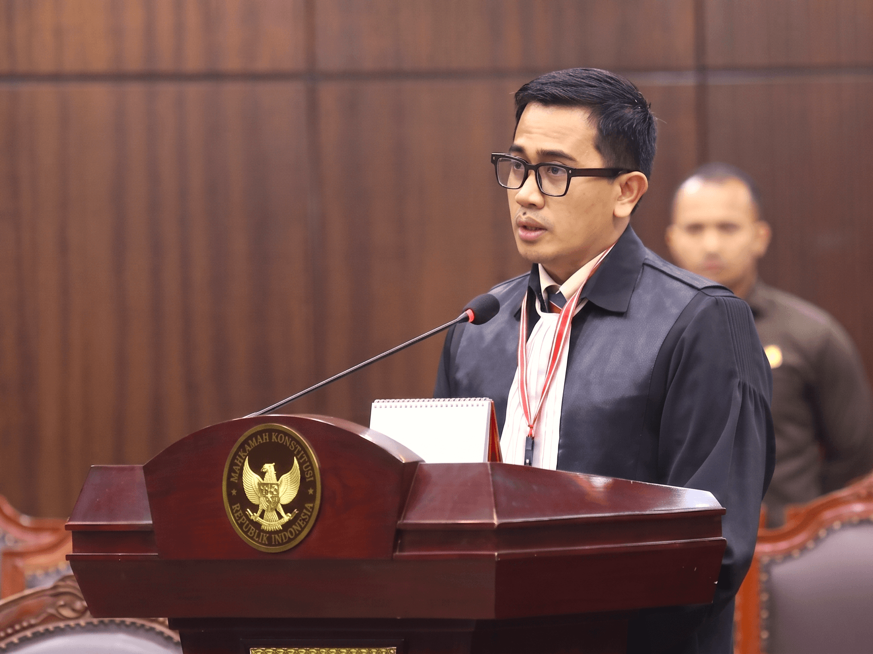 Gugum Ridho Putra di Mahkamah Konstitusi